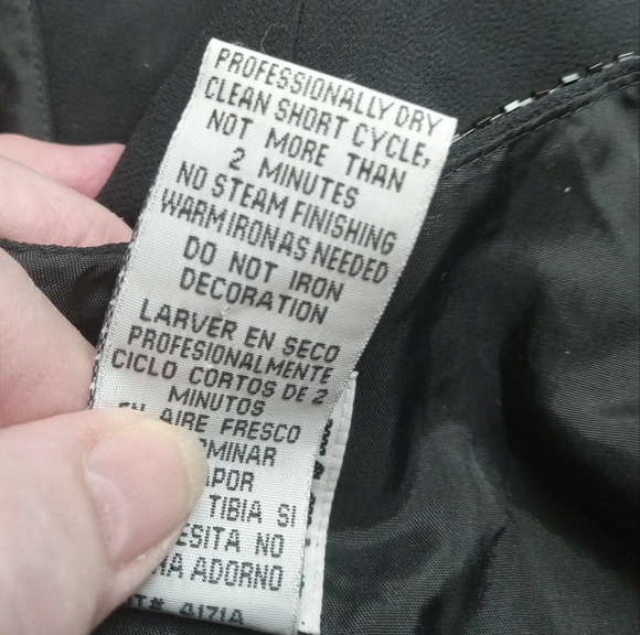 beaded gown R&M RICHARDS full length - Picture 10 of 10